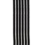 Chenilledraad - zwart