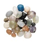 Stenen kralenmix - 100 gram - assorti