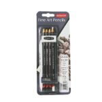 Derwent houtskoolpotloden set