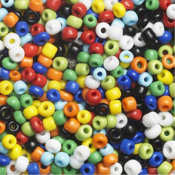 Rocailles - 8/0 - kleurenmix - Afbeelding 1