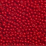 Rocailles - 9/0 - rood