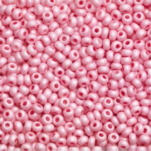 Rocailles - 9/0 - roze