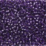 Rocailles - 6/0 - lila metaal kern