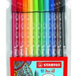 STABILO Pen 68 - 10 stuks - basis