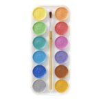 Waterverf - 12 stuks - parelmoer