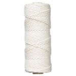 macramé koord katoen 12/45 - 250 gram naturel