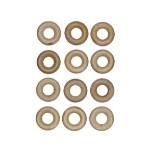 Houten ringen - 25 mm - 12 stuks
