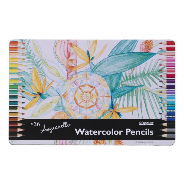 Panduro aquarelpotloden - 36 stuks - Afbeelding 1