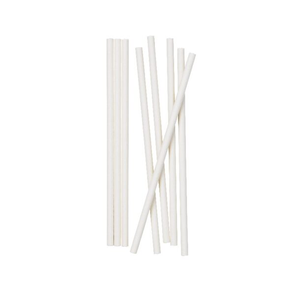 Lolly stokjes papier 12 cm 50 stuks - Afbeelding 1