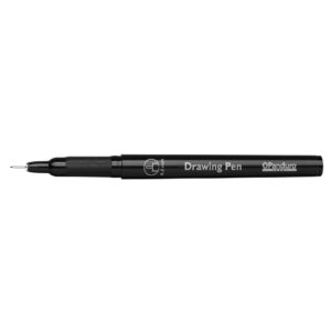 Tekenpen universeel - 0,2 mm - zwart