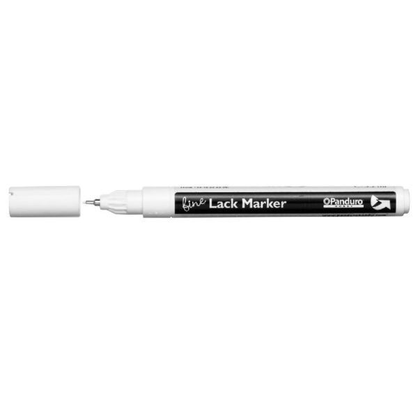 Panduro lakmarker - 1 mm - wit - Afbeelding 1