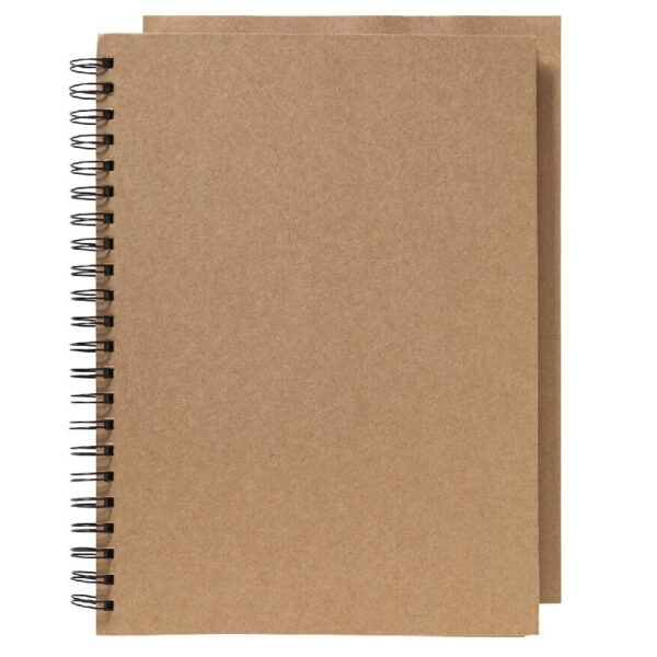 Spiraalblok A4/ 40 kraft pagina's - Afbeelding 1
