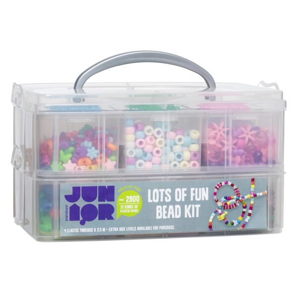 Panduro set kinderkralen - Lots Of Fun bead kit - Afbeelding 1