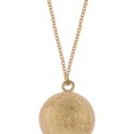 Zwangerschapsketting Proud MaMa BB Luna Gold