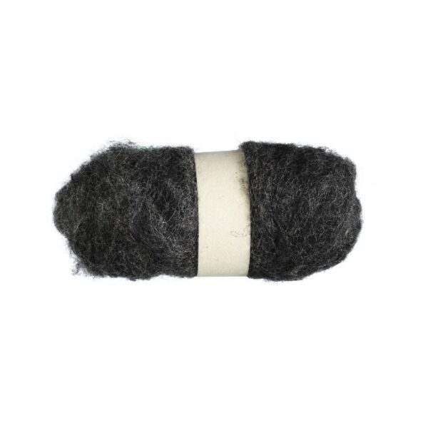 Nepal wool lamswol- Antraciet melange - Afbeelding 1