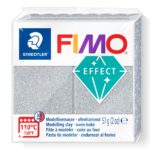 FIMO Soft Effect - 57 gram - glitter silver