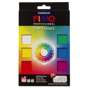 FIMO Professional set - 6 stuks - true colours