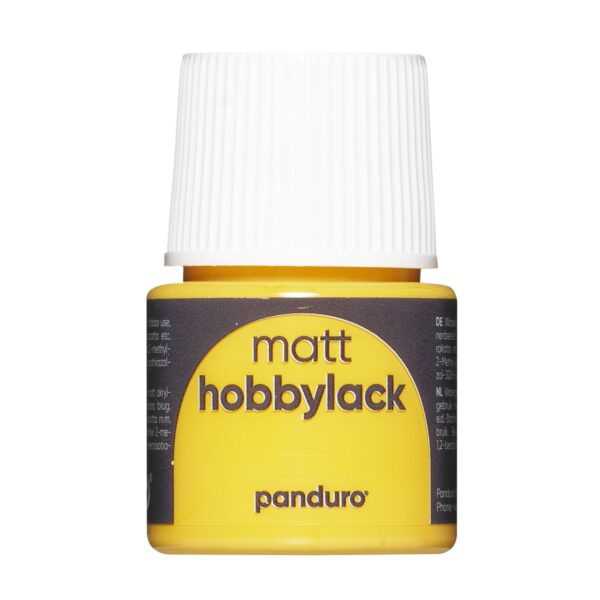 Hobbylak mat - 45 ml - mango - Afbeelding 1