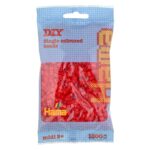 Hama Midi - strijkkralen - 1000 stuks - translucent red 13