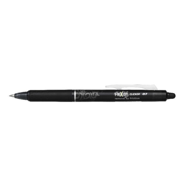 Pilot FriXion Ball Clicker - 0,7 mm - zwart - Afbeelding 1