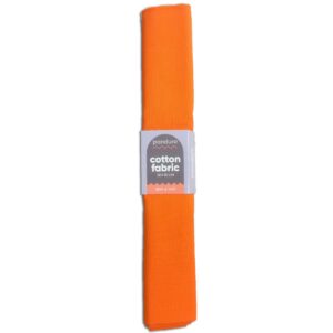 Stof katoen - 50x70 cm - oranje
