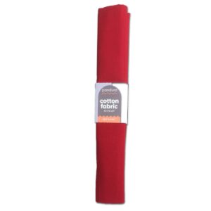 Stof katoen - 50x70 cm - rood