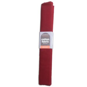 Stof katoen - 50x70 cm - donkerrood