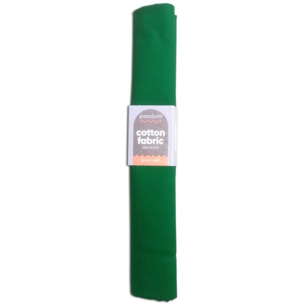 Stof katoen - 50x70 cm - kerstgroen - Afbeelding 1
