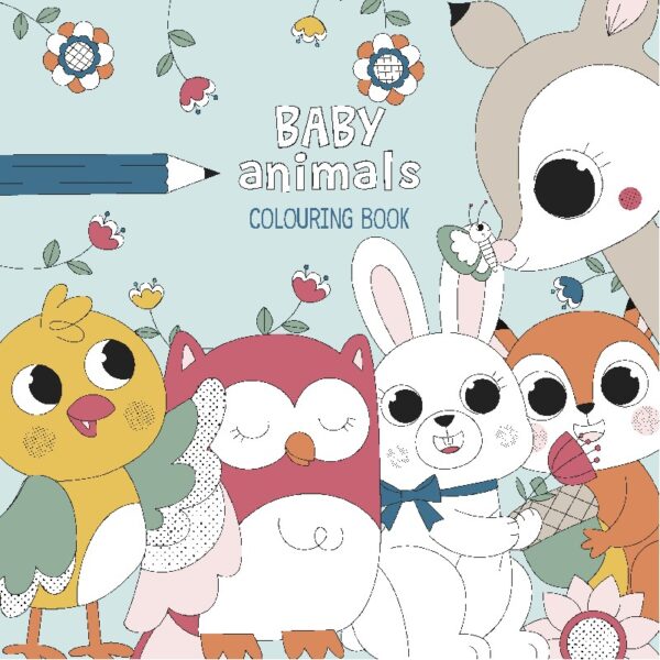 Kleurboek - Baby animals - Afbeelding 1