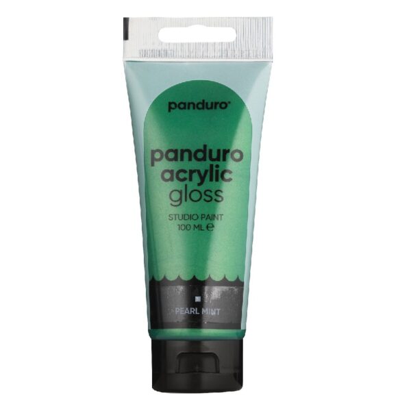 Panduro acrylverf glans - 100 ml - parelmint - Afbeelding 1