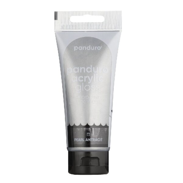 Panduro acrylverf glans - 100 ml - parelgrijs - Afbeelding 1