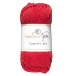 Panduro garen Cotton 8/4 - rood