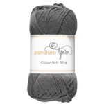 Panduro garen Cotton 8/4 - antraciet