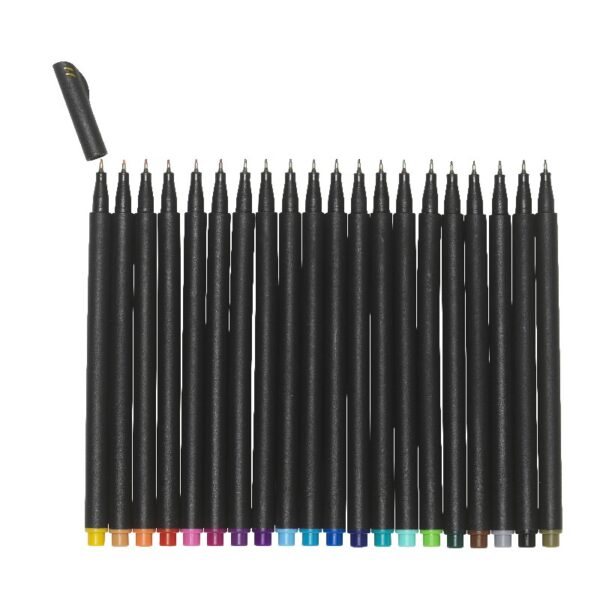 Panduro fineliners - 20 stuks - 0,4 mm - Afbeelding 1