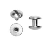 Rivets - 10x5 mm - 5 stuks - zilverkleurig