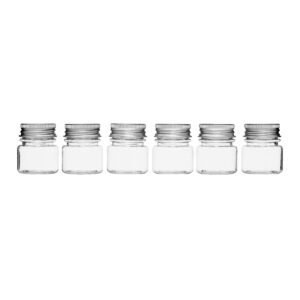 Plastic potjes - 4 cm - 6 stuks
