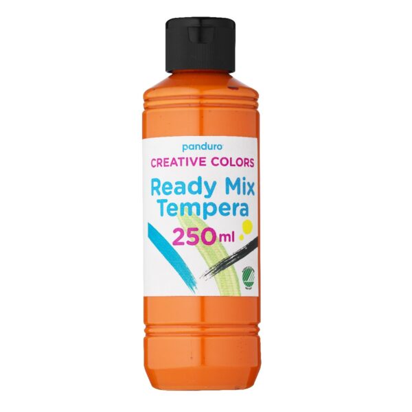 Tempera - ready mix - oranje - Afbeelding 1