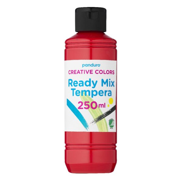 Tempera - ready mix - rood - Afbeelding 1