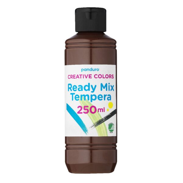 Tempera - ready mix - bruin - Afbeelding 1