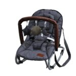 Wipstoel Rocking Chair Luxe Zoo Denim Grey