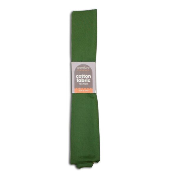 Stof katoen - 50x70 cm - salie groen - Afbeelding 1