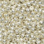 Rocailles - 6/0 - zilverkleurig