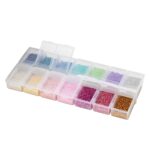 Rocailles - 8/0 - 14 heldere kleuren