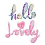 Sticker hello lovely