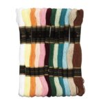 Borduurgaren - 12 stuks - trendkleuren