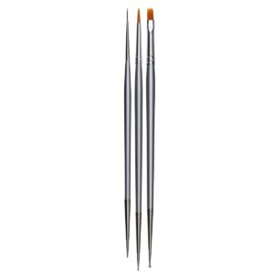 Penselen set - multifunctioneel - 3 stuks