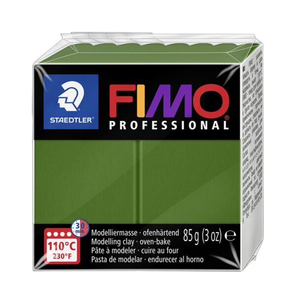 FIMO Professional - 85 gram - leaf green - Afbeelding 1