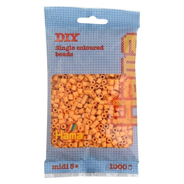 Hama Midi - strijkkralen - 1000 stuks - teddybear brown 60 - Afbeelding 1