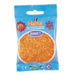 Hama Mini - strijkkralen - 2000 stuks - translucent neon orange 38