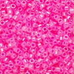 TOHO Treasure kralen - 11/0 - #910 neonroze transparant